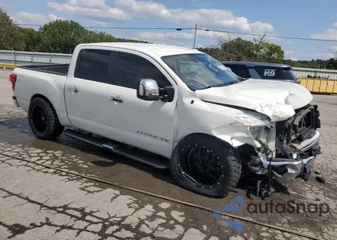 2019 Nissan Titan Platinum Reserve z USA, uszkodzony, nr VIN 1N6AA1E65KN525725